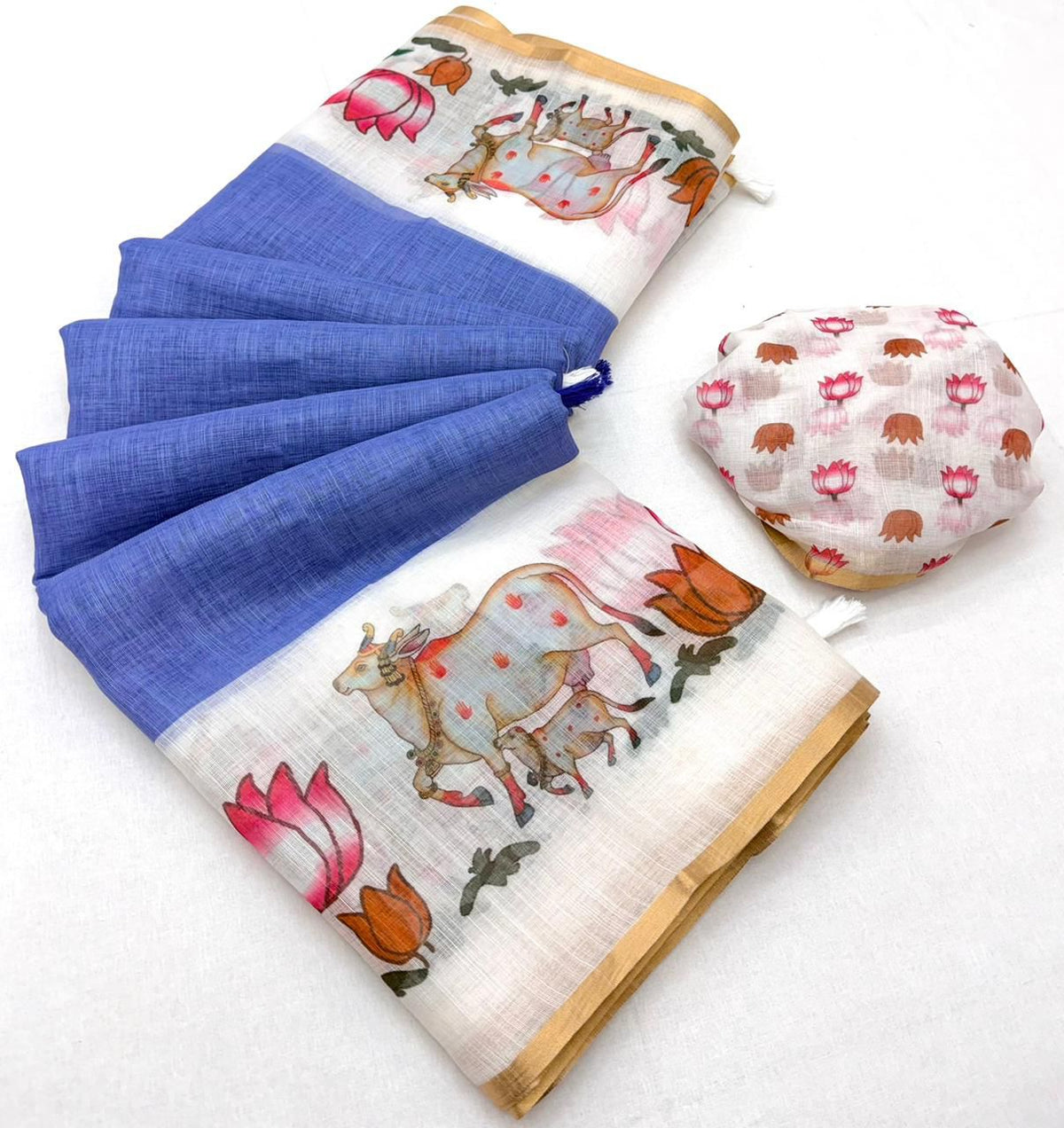 lenin cotton saree