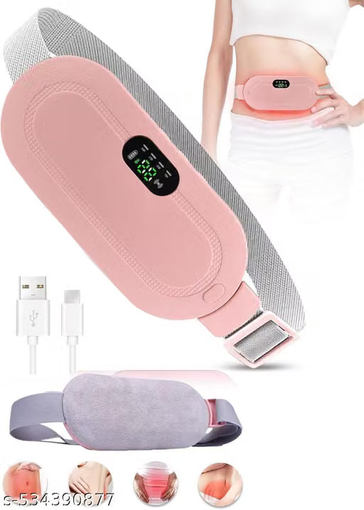 Period Cramp Relief Massager & Heating Pad for Period Cramps