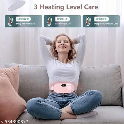 Period Cramp Relief Massager & Heating Pad for Period Cramps