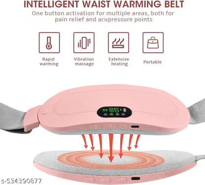 Period Cramp Relief Massager & Heating Pad for Period Cramps