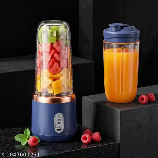 Portable Mini Blender Electric Juicer USB Rechargeable Fruit Mixer